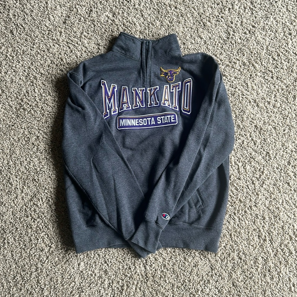 Vintage Mankato State Quarter-zip